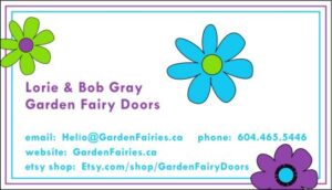 Garden Fairy Doors - Bob & Lorie Gray - GardenFairies.ca