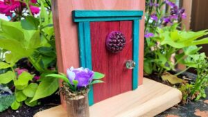 Door 516 - Garden Fairy Doors - GardenFairies.ca